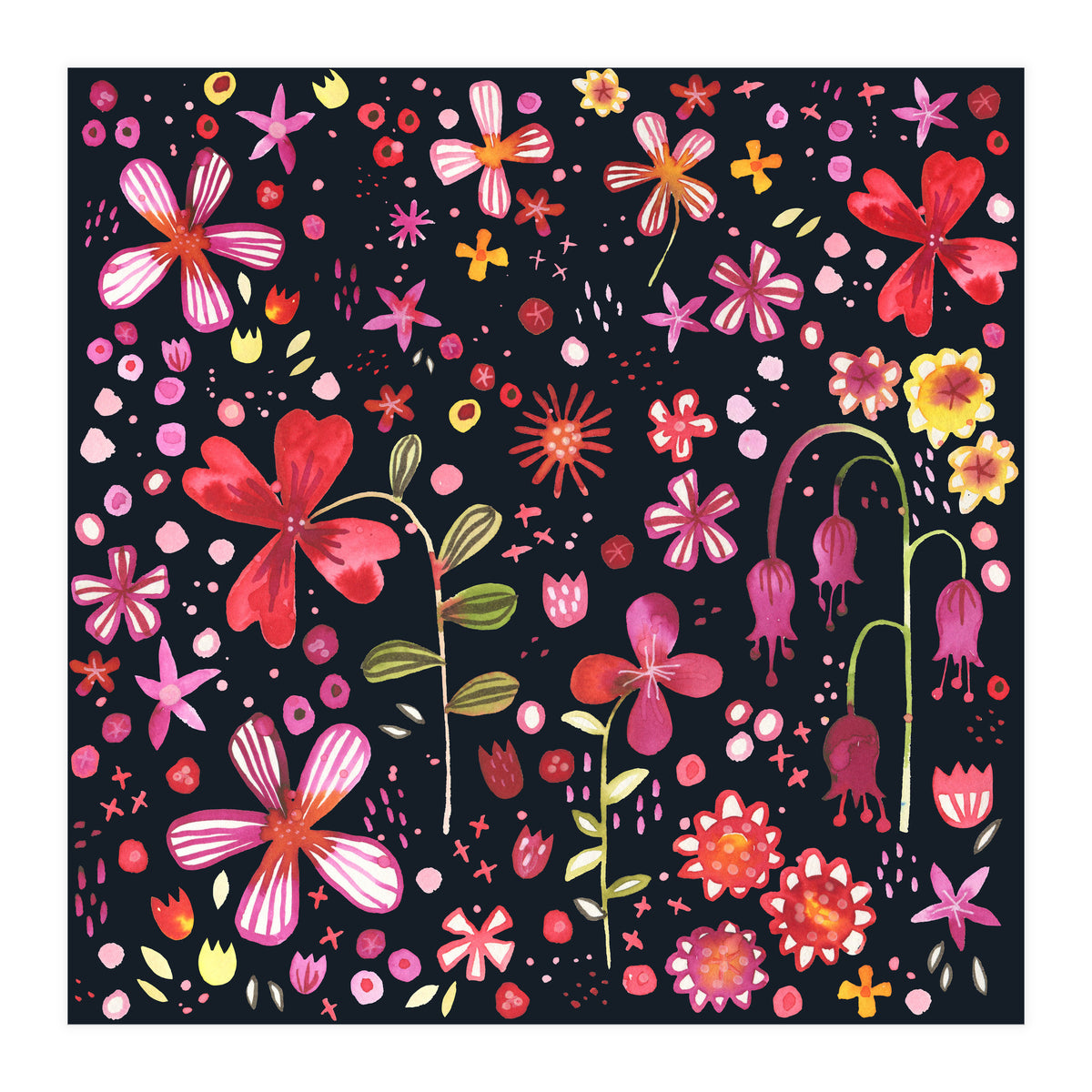 Overgrown Garden Dark (Print Only)