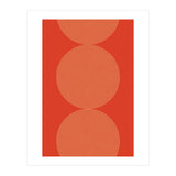 Radial Mid Century Geometric Art (Print Only) thumbnail