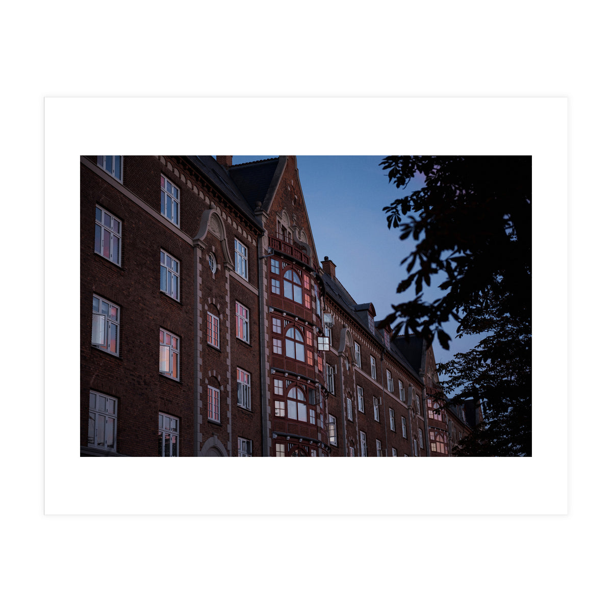 Copenhagen at Night (Print Only)