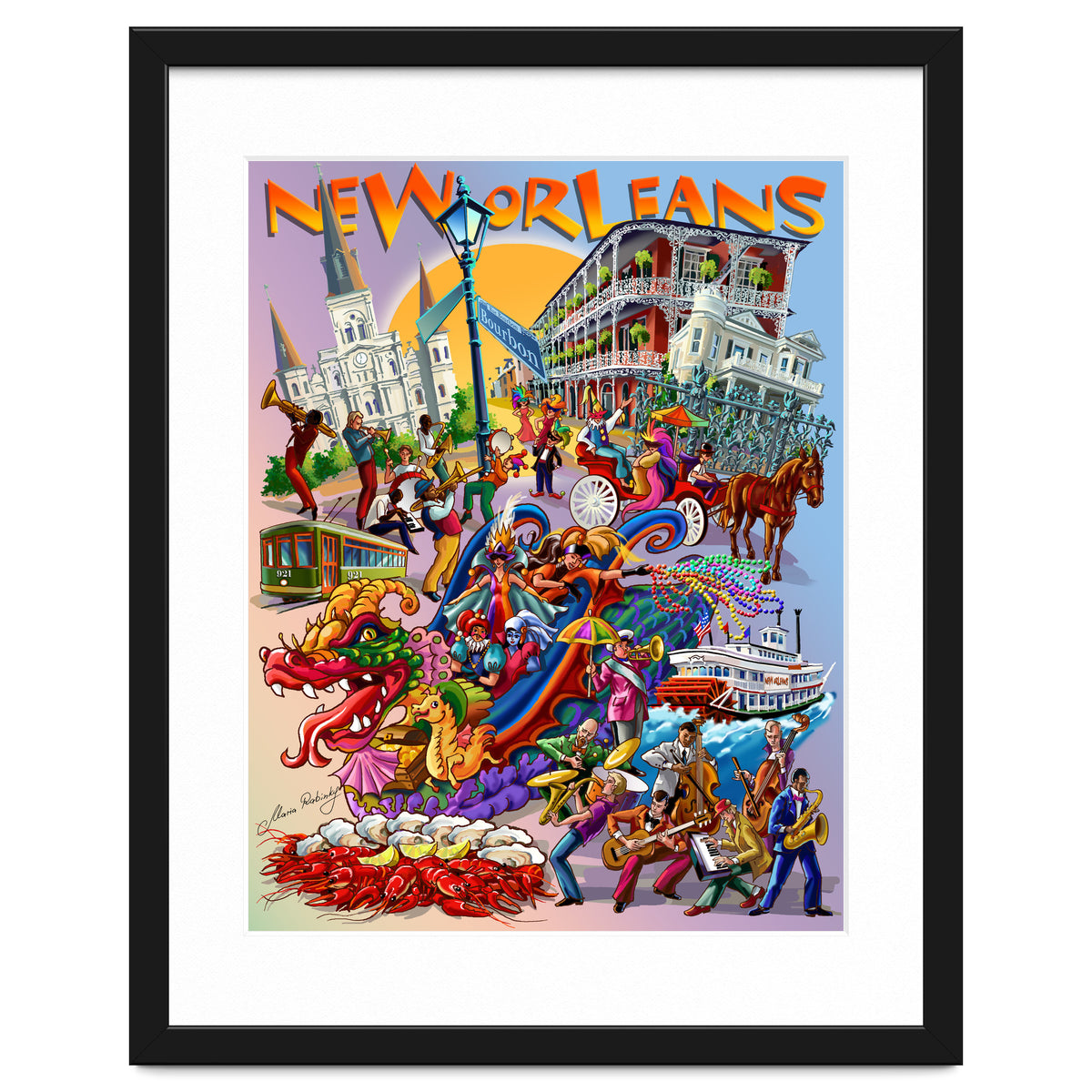 New Orleans Illustration