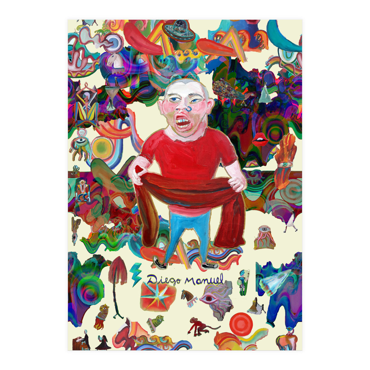 Graffitis 2021 Tapiz 55 B (Print Only)