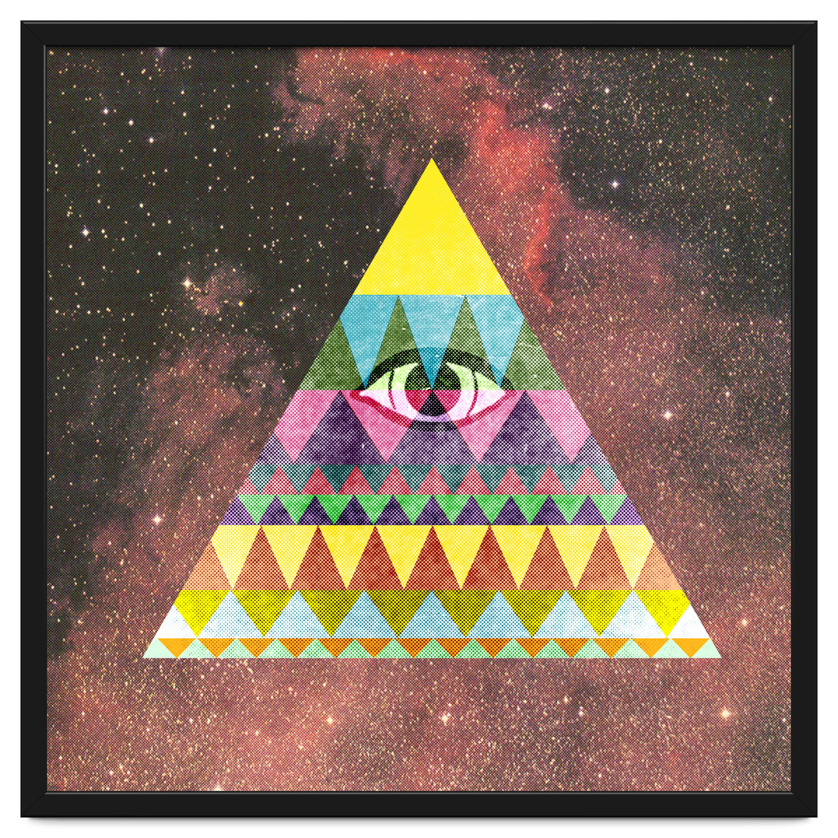 Pyramid In Space