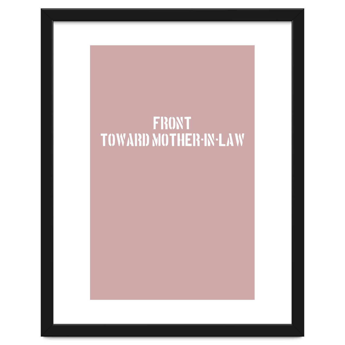 TOWARD MOTHER-IN-LAW