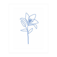 One Line Flower II (Print Only)