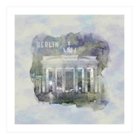 BERLIN Brandenburg Gate | watercolor (Print Only)