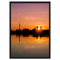 Leslie Street Spit Toronto Canada Sunset