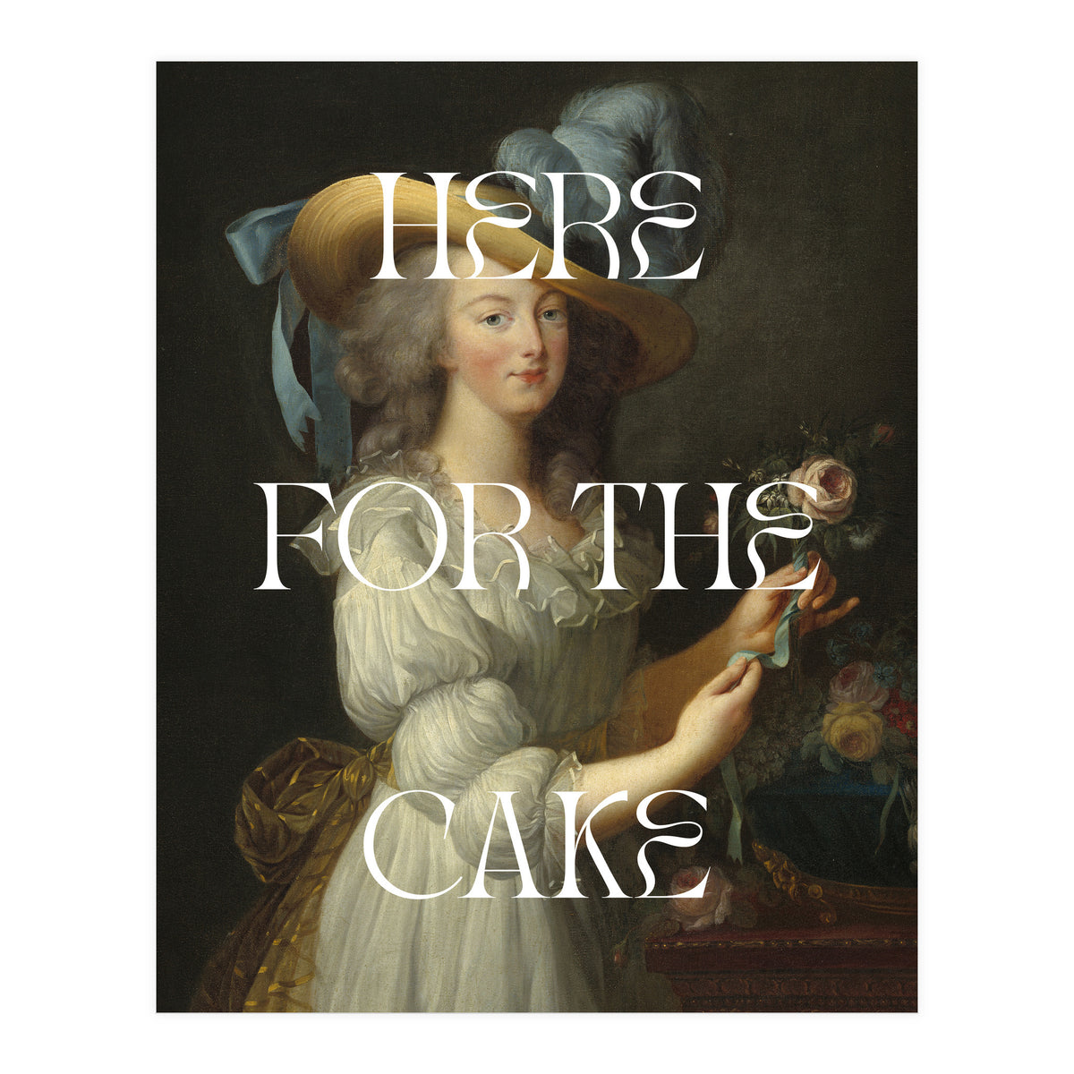 Here For The Cake (Print Only)