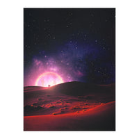 Night Over The Dunes (Print Only)