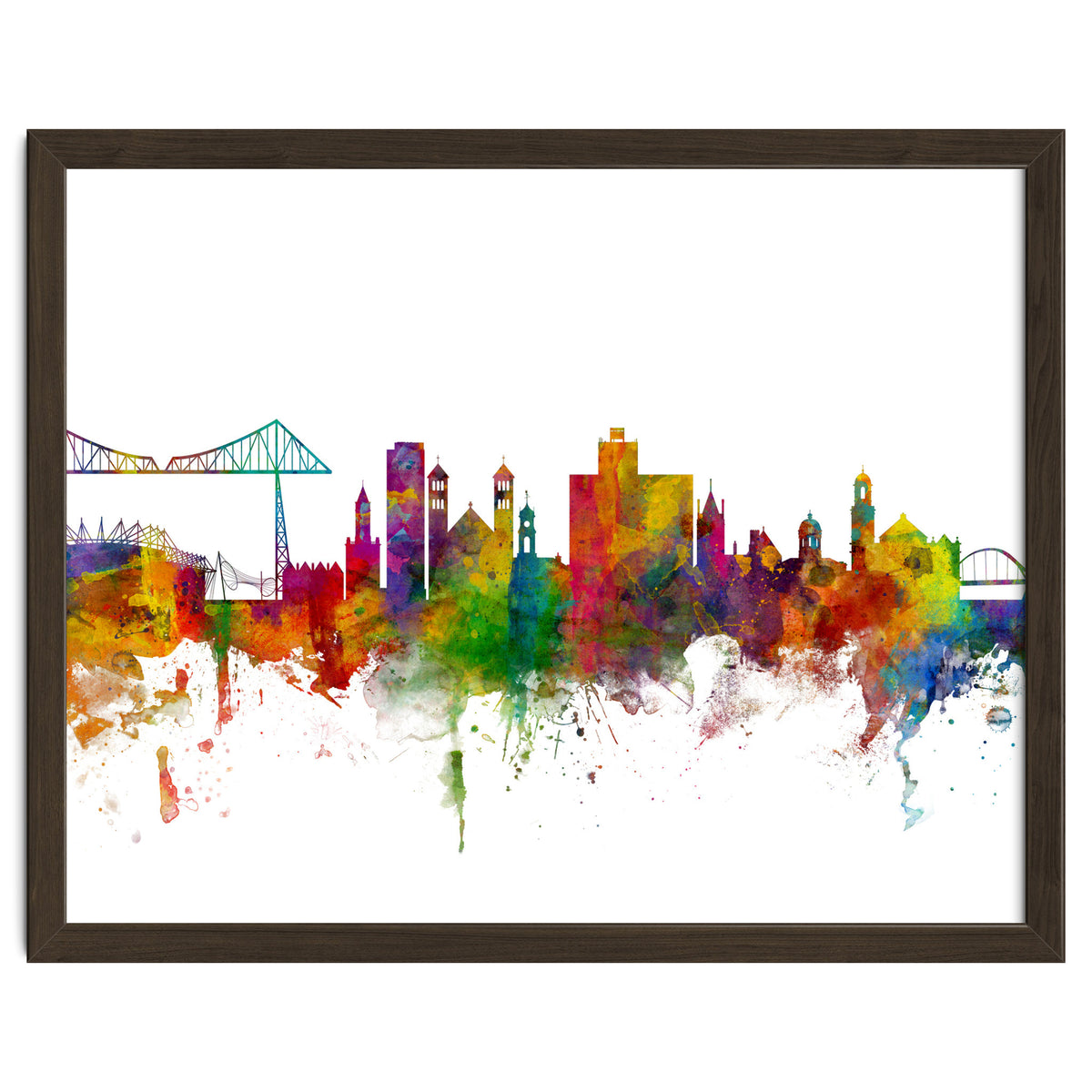 Middlesbrough England Skyline