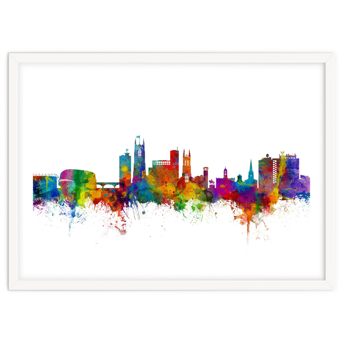 Derby England Skyline