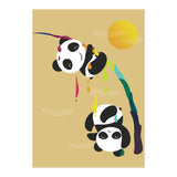 Pandas meet a strange rainbow (Print Only) thumbnail