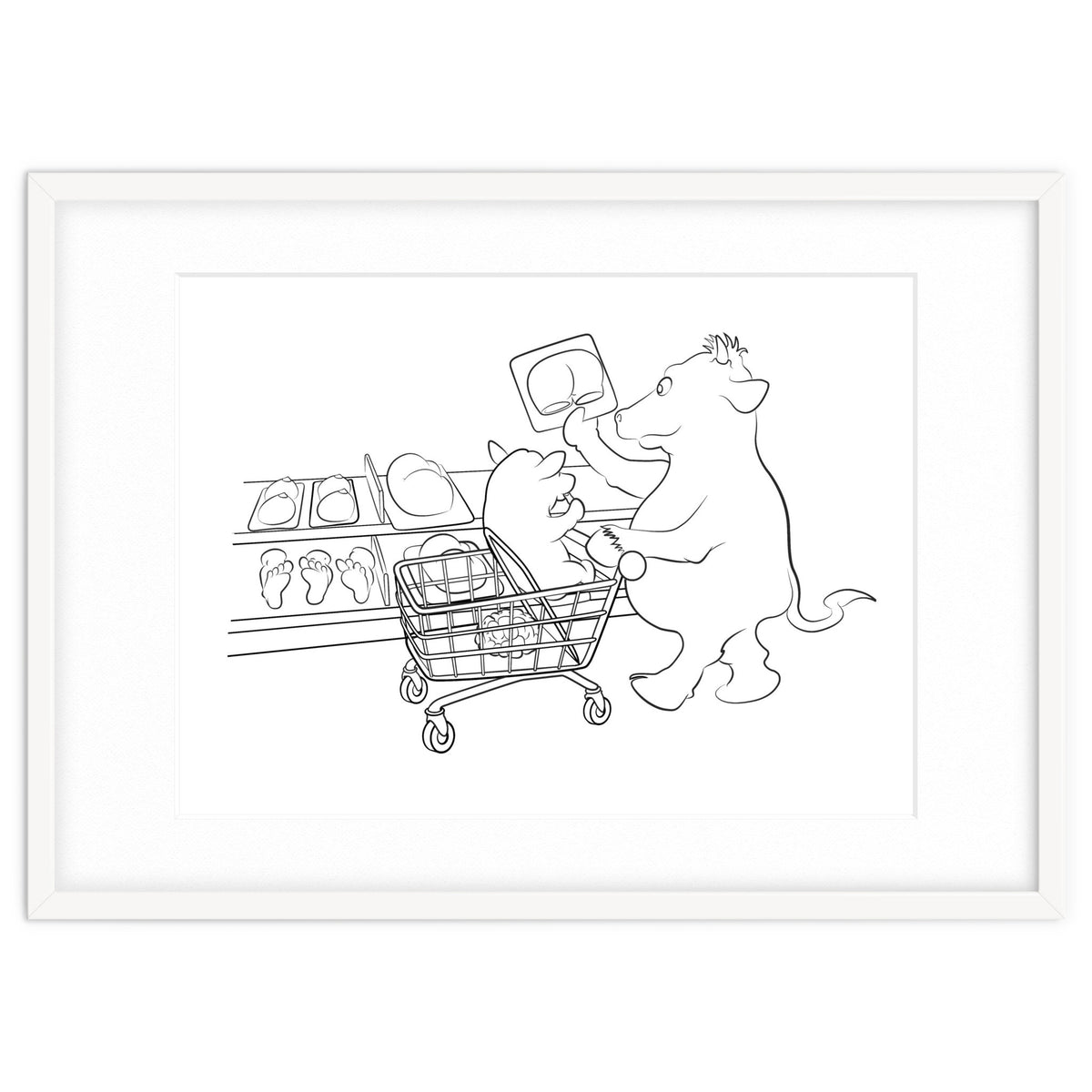 Supermarkey Cow Mandos