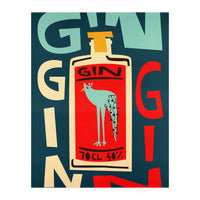 Gin Gin Gin (Print Only)
