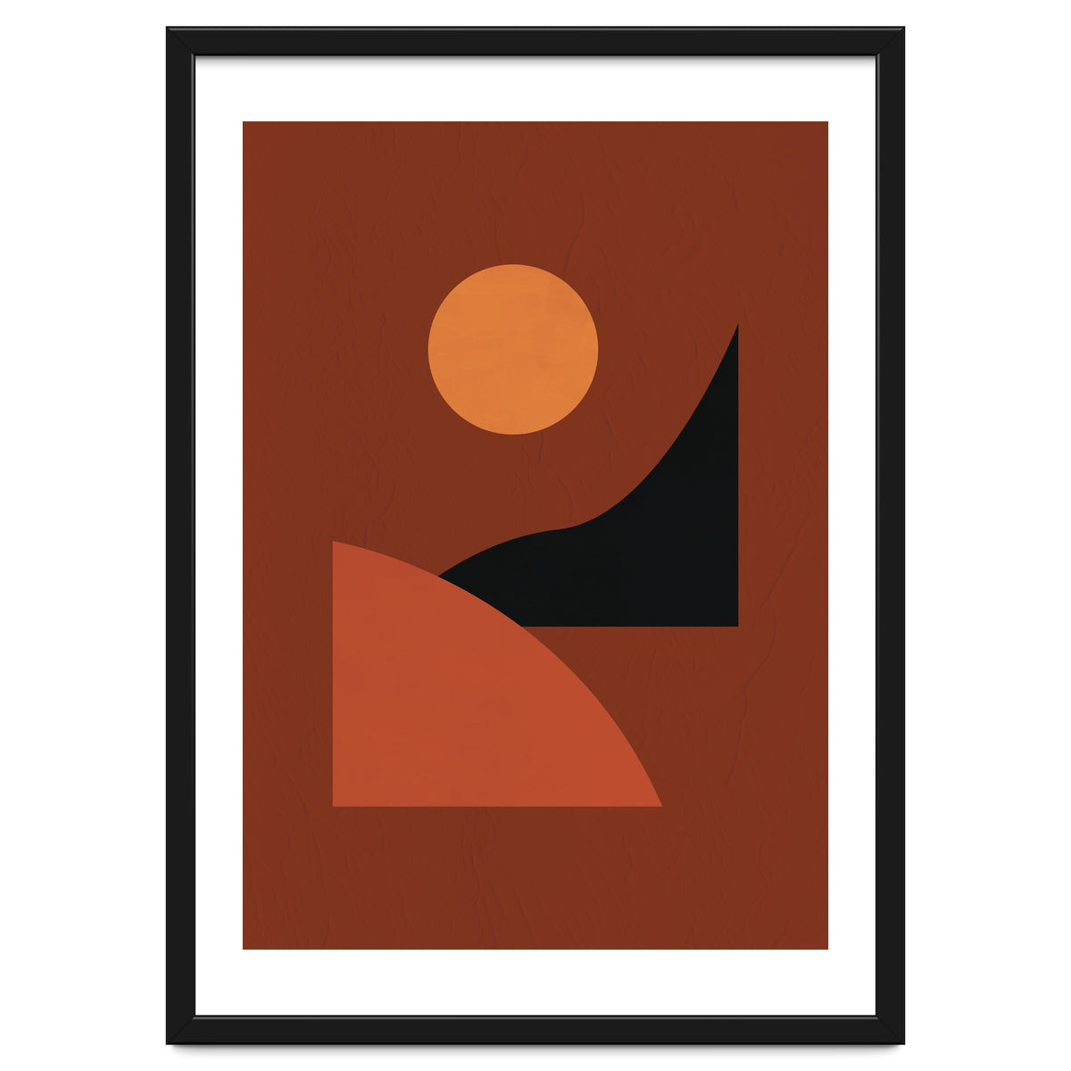 Abstract Geometrical Terracota Earthy Tones