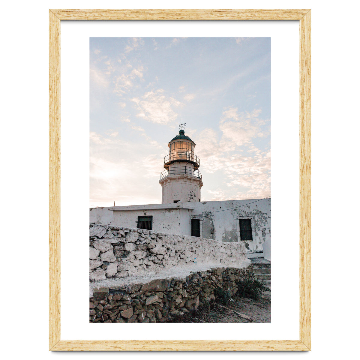 Armenistis Lighthouse Portrait