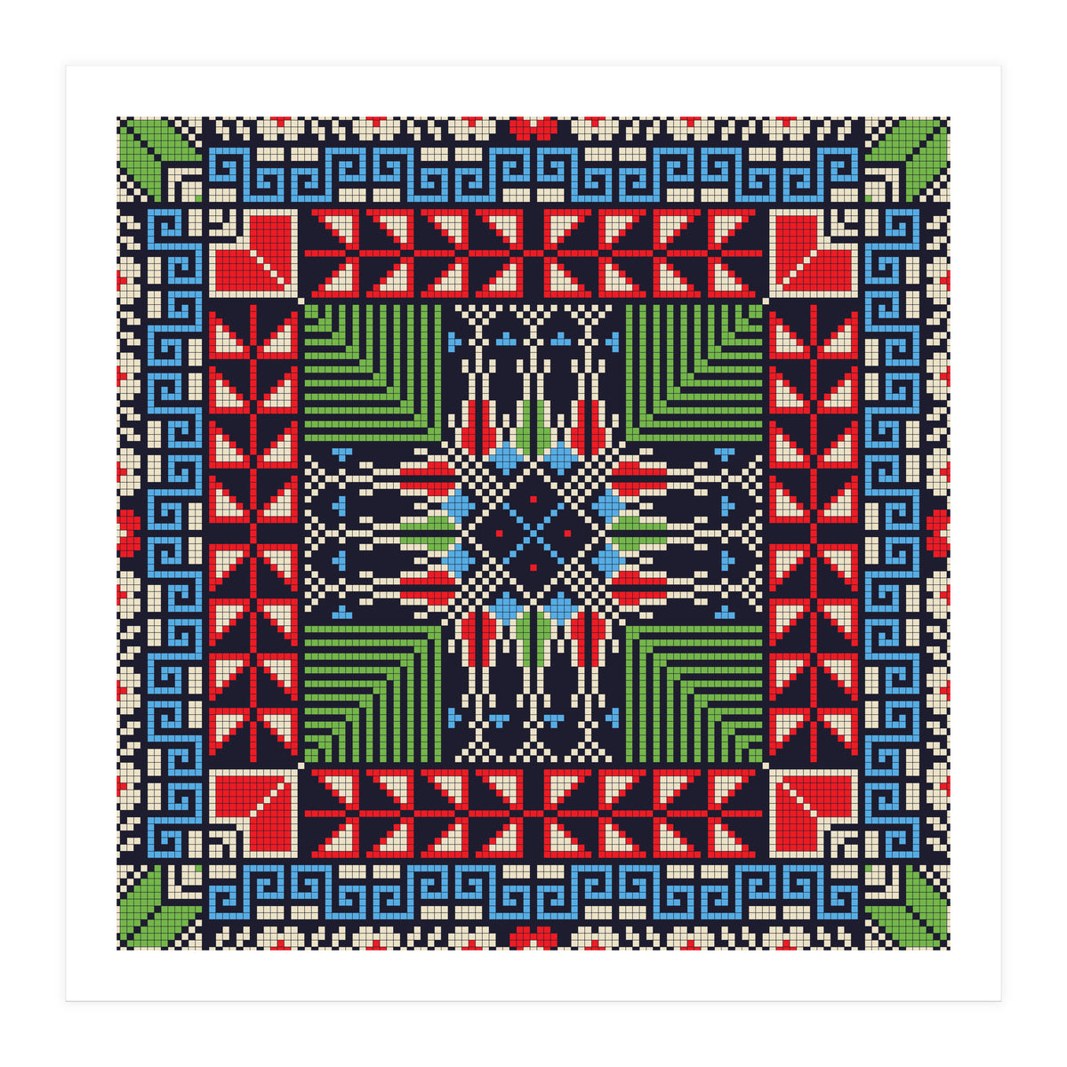 Tatreez 17 (Print Only)