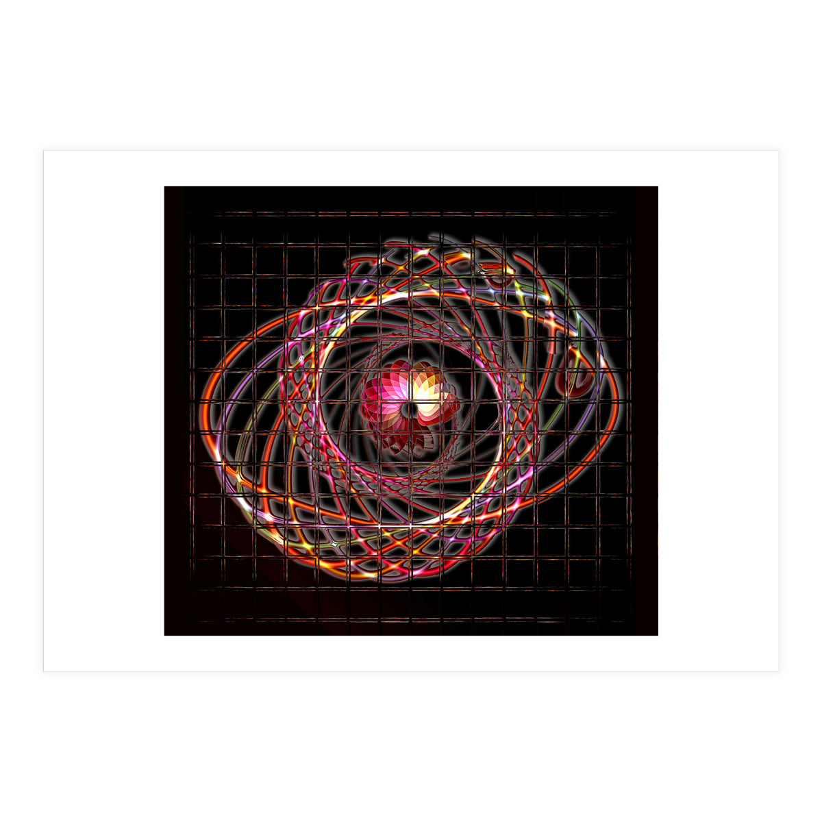 Illuminated helix #1 (Print Only)