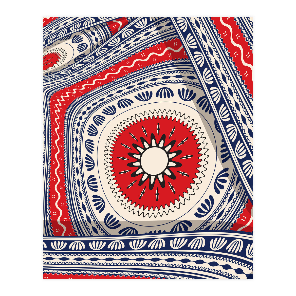 Romanian embroidery background 30 (Print Only)