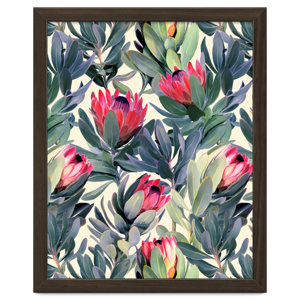 Painted Protea Pattern