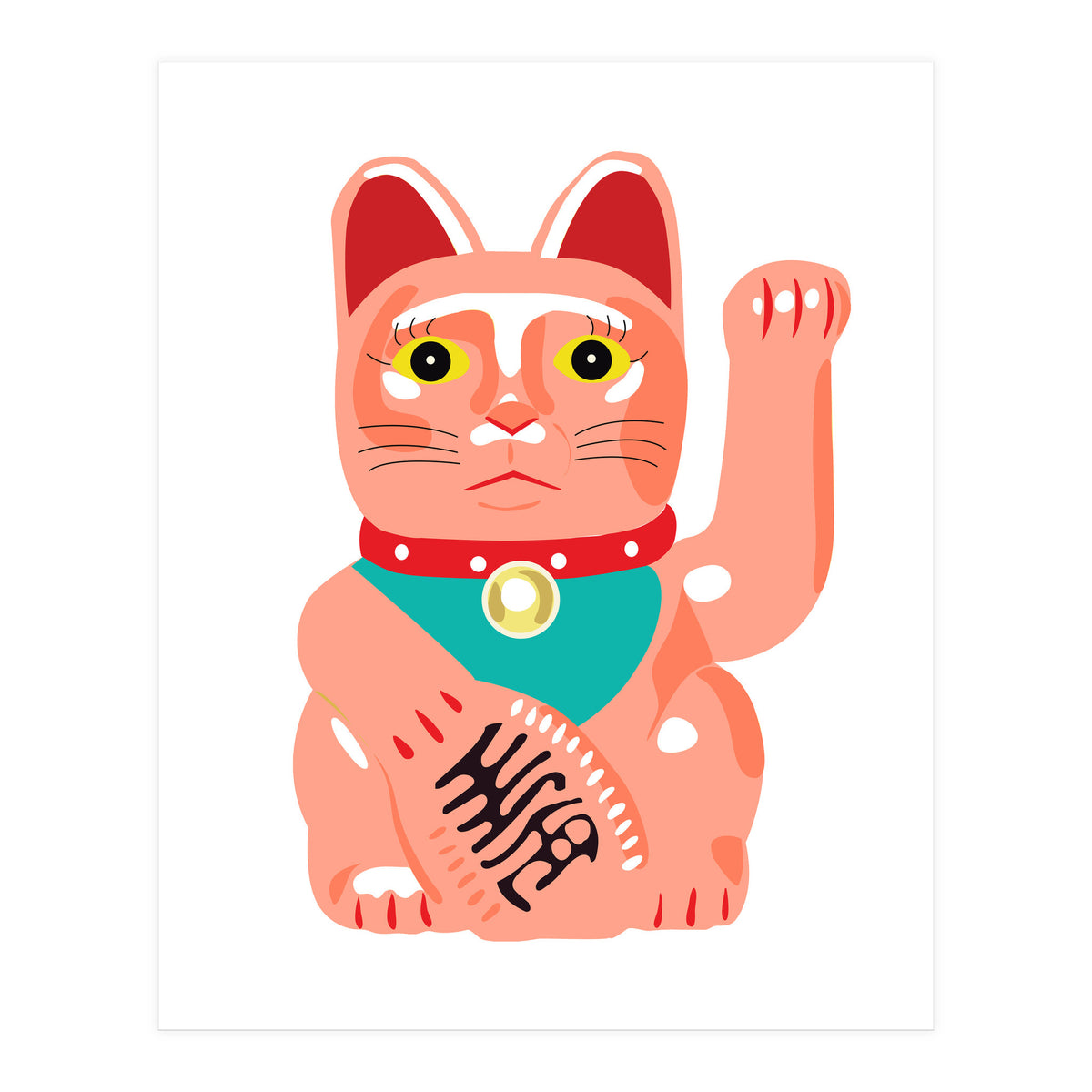 Lucky Cat (Print Only)
