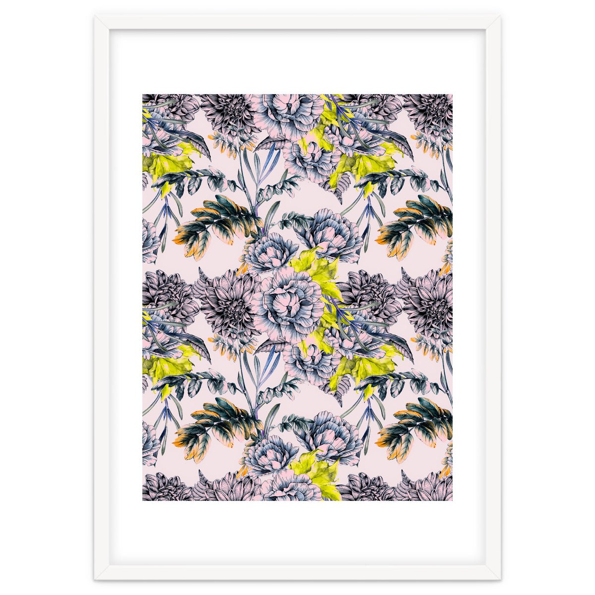 Flowering blooming in pink