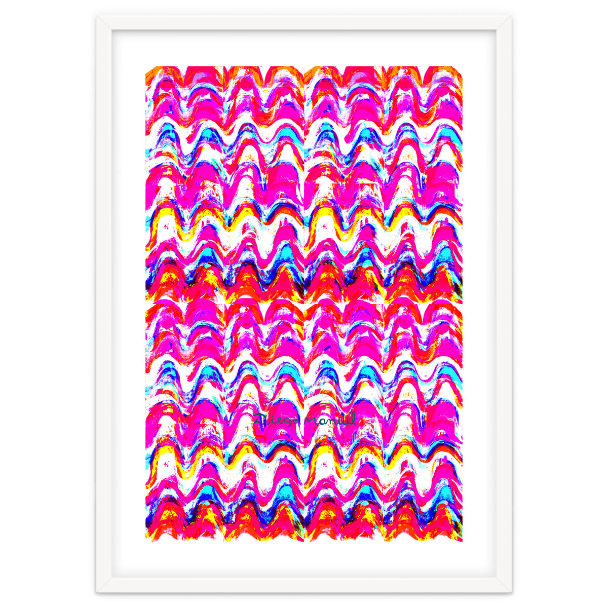 Pop abstract color full