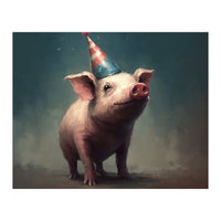 Pig At A Party (Print Only)