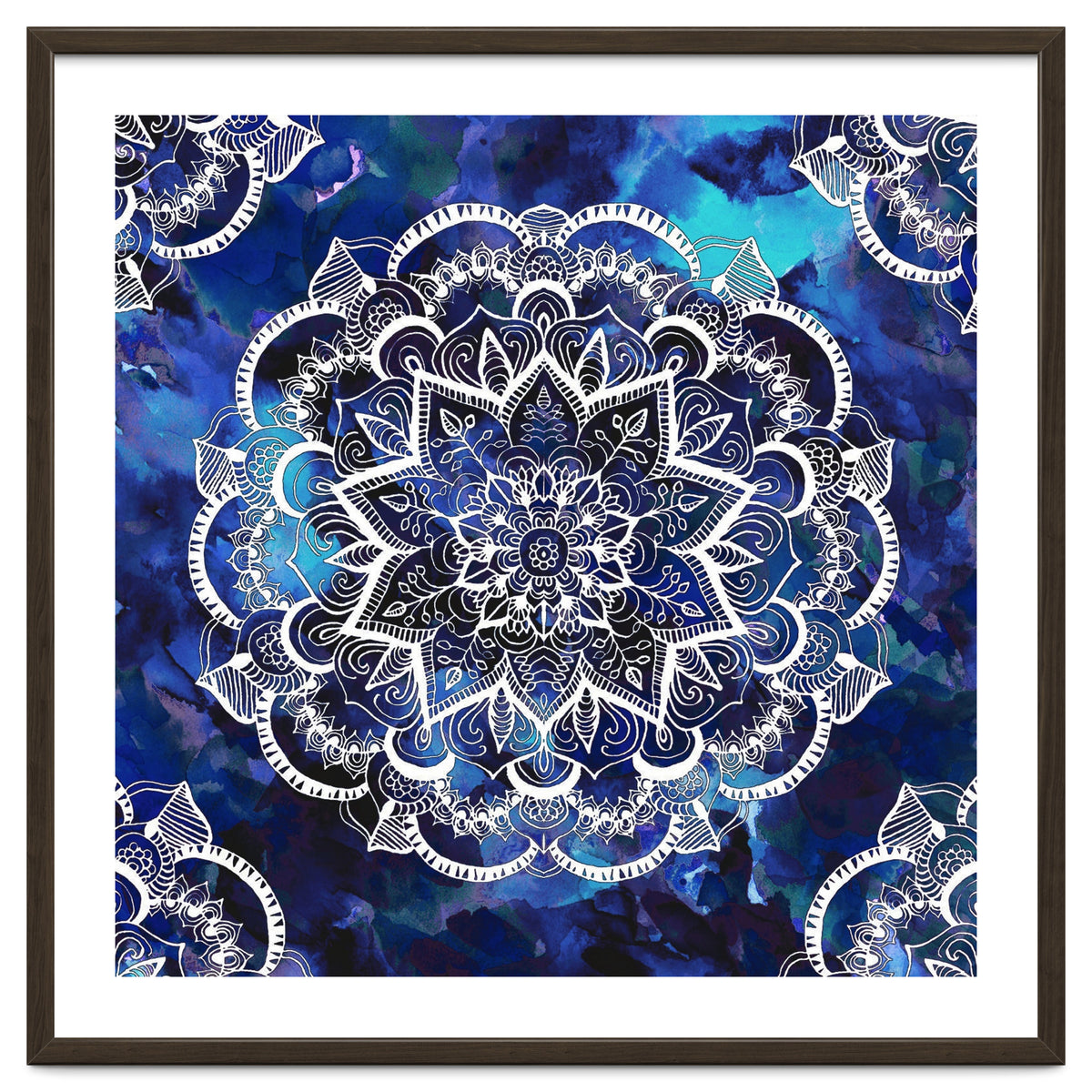 Queen Starring of Mandalas Navy
