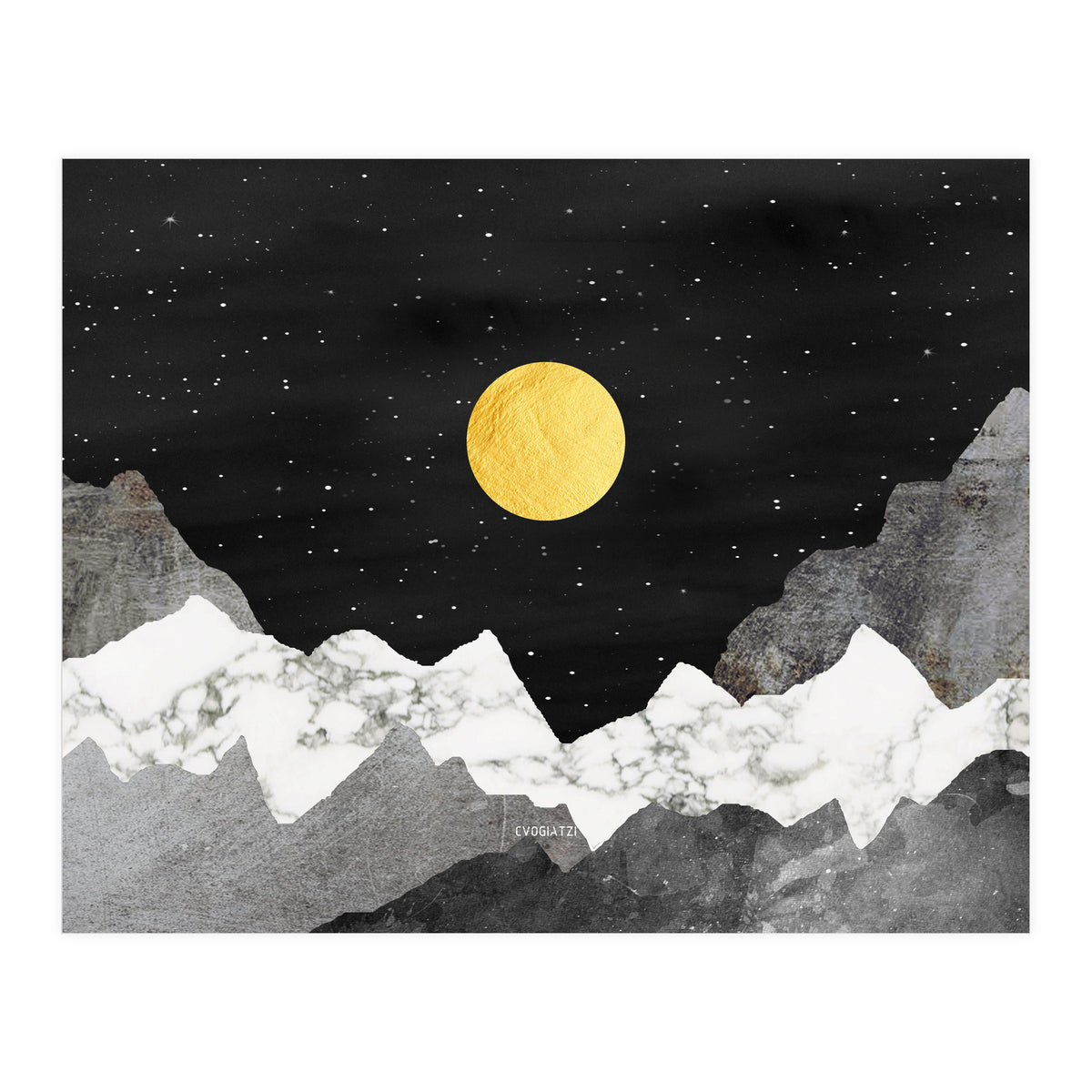 Live with Stars and Mountains (Print Only)