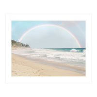 Malibu Beach Rainbow (Print Only)