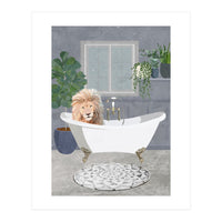 Leo Lion takes a bath (Print Only)