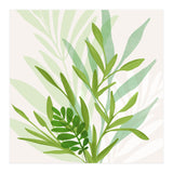 Wild Greenery Abstract Botanical (Print Only) thumbnail