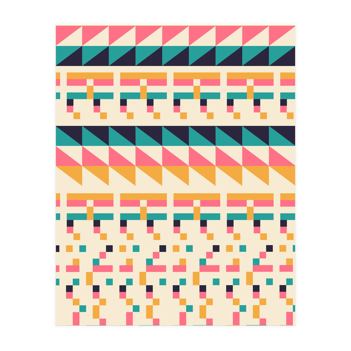 Pattern 1 (Print Only)