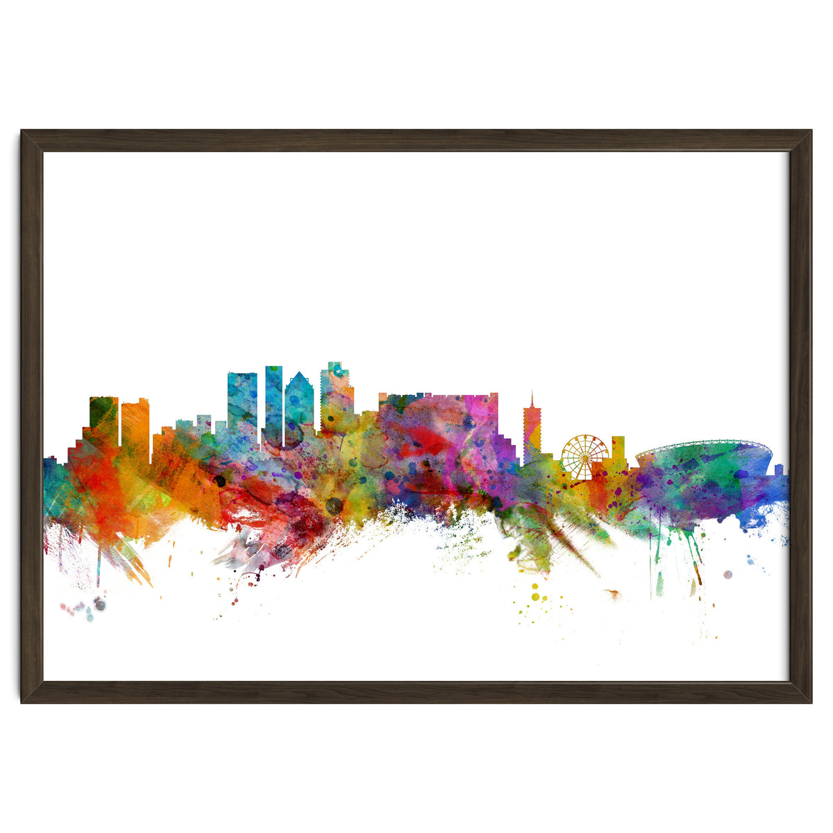 Cape Town South Africa Skyline