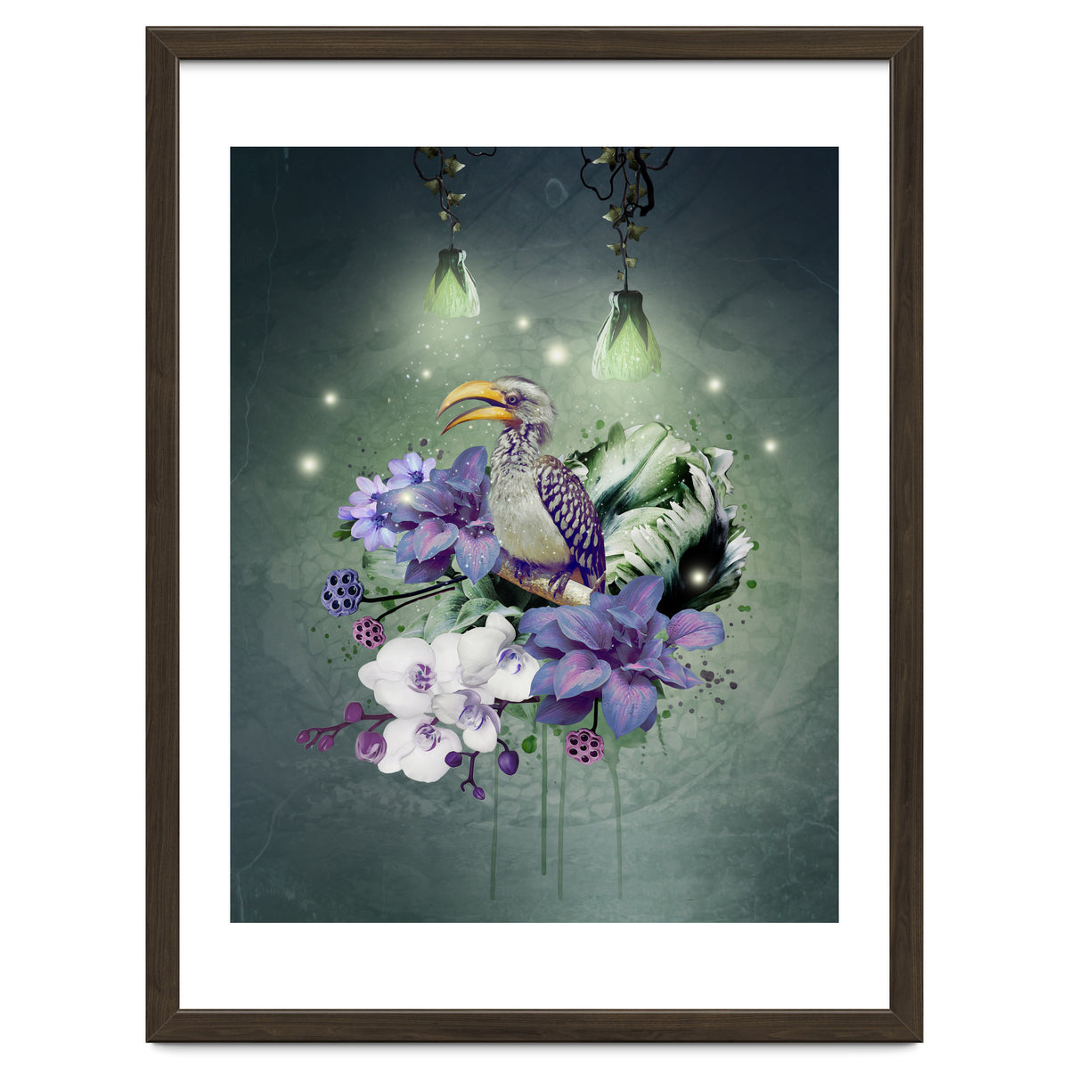 Floral Magic Hornbill