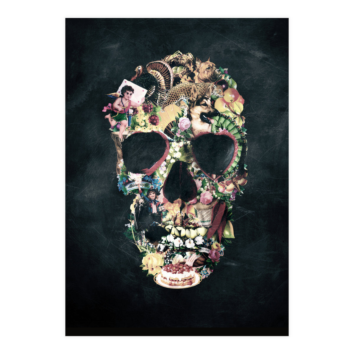 Vintage Skull (Print Only)