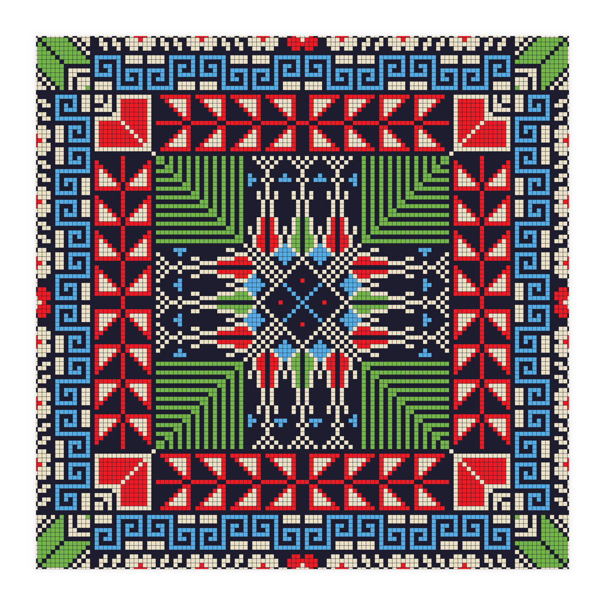 Tatreez 17 (Print Only)