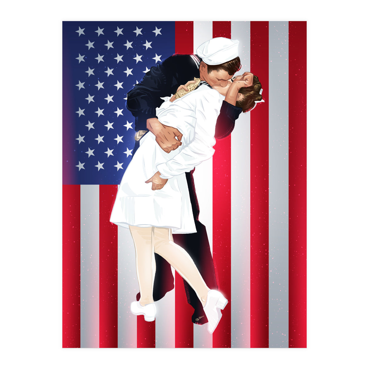 V J Day USA (Print Only)