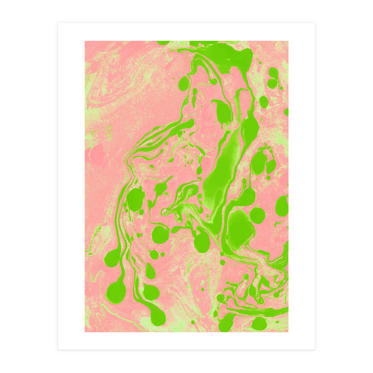 Blush And Greenery (Print Only)