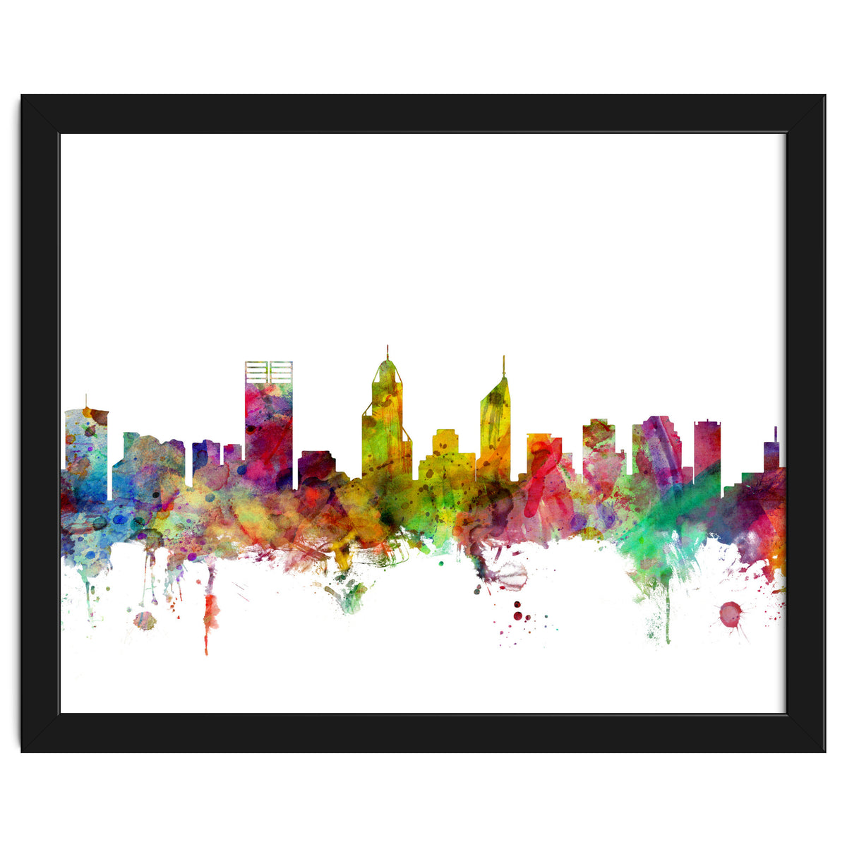 Perth Australia Skyline