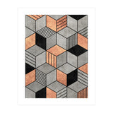 Concrete and Copper Cubes 2 (Print Only) thumbnail