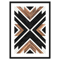 Urban Tribal Pattern No.1 - Concrete and Wood