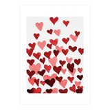 Watercolor Heart Burst (Print Only) thumbnail