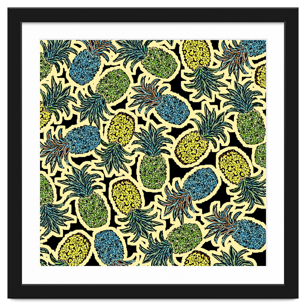 Pineapple Pandemonium Retro Tone