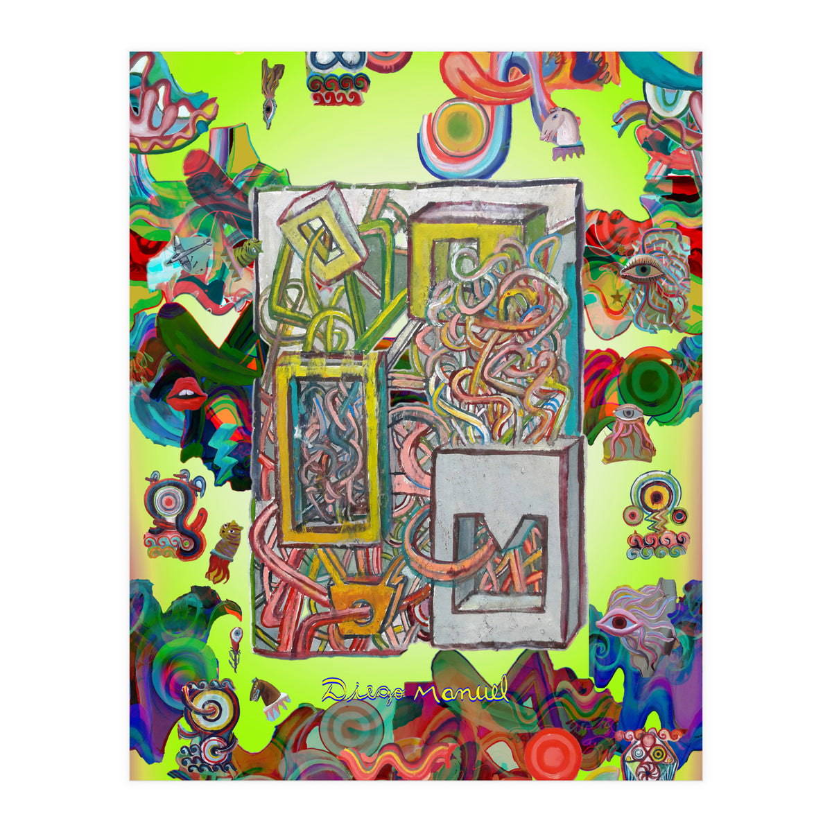 Graffitis 2021 Tapiz 11 (Print Only)