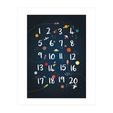Space Numbers (Print Only) thumbnail