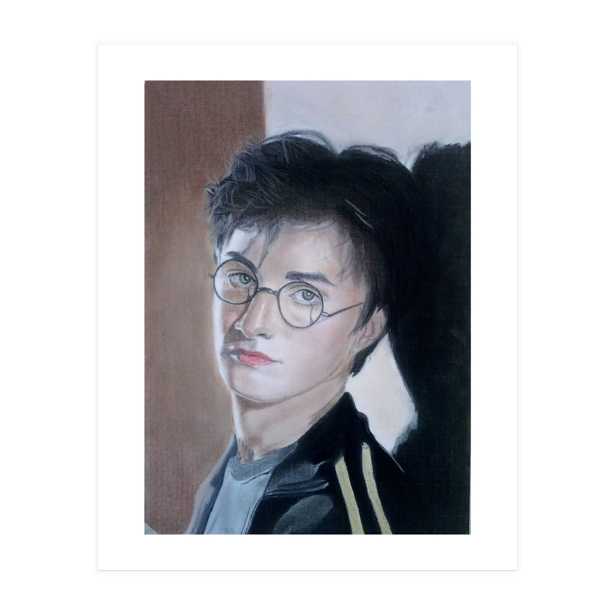 Soft Pastel Painting of Harry Potter by: MaeArtsy (Print Only)