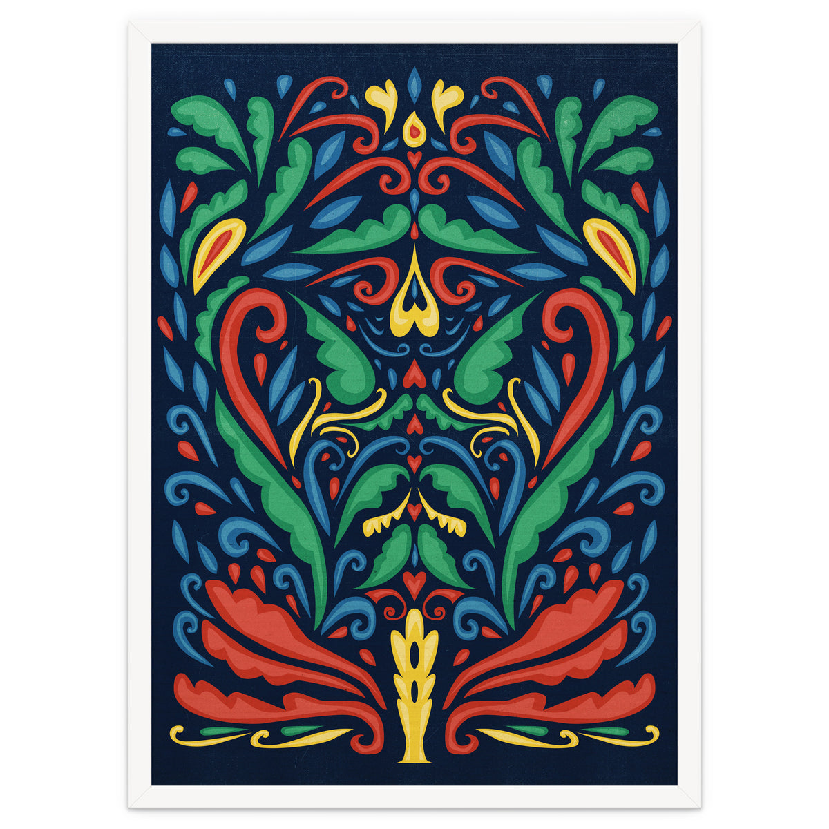 Art Nouveau Folk Art Style