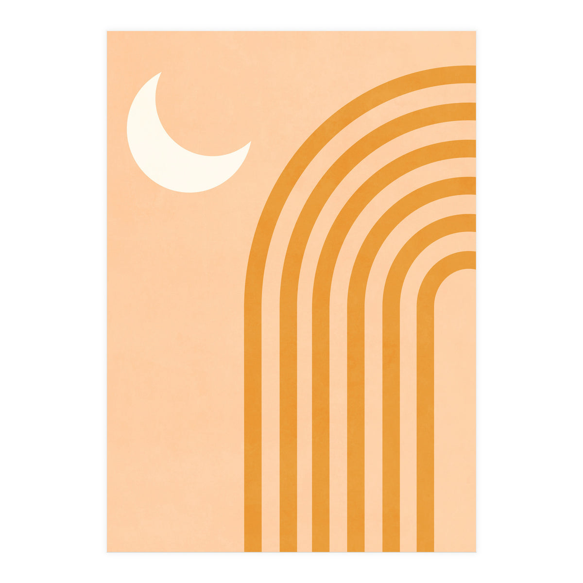 ARCHES AND MOON (Print Only)