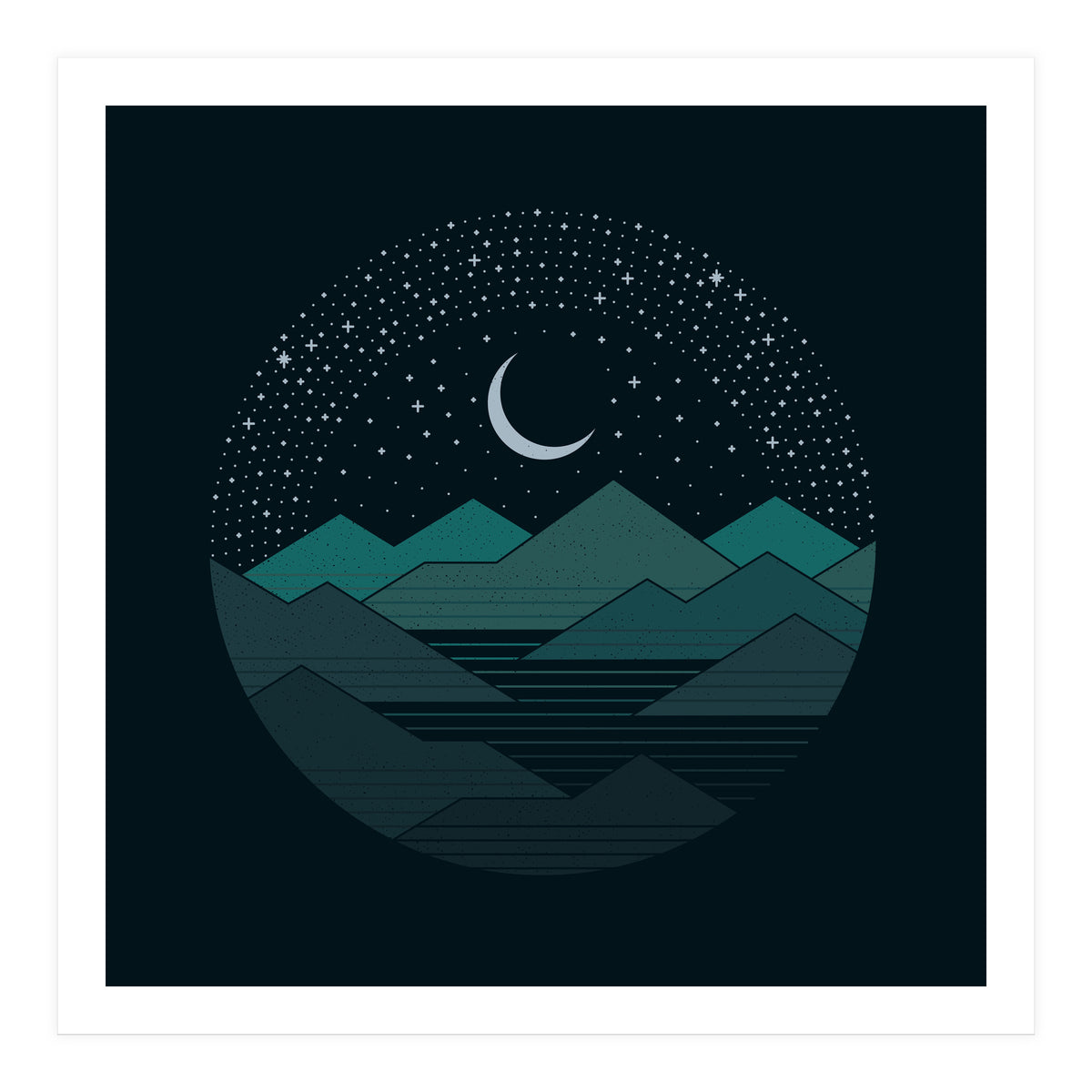 Between The Mountains And The Stars (Print Only)